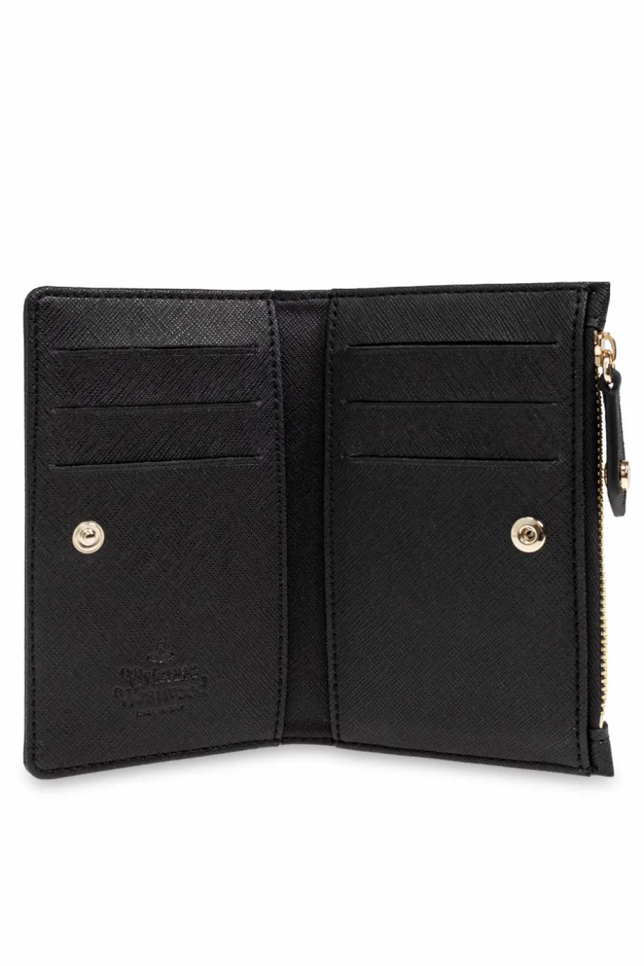 Vivienne Westwood CZARNY Portfel z logo