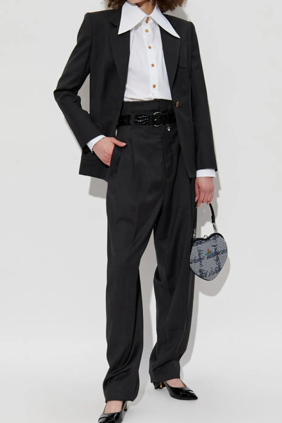 Vivienne Westwood CZARNY Wełniana marynarka