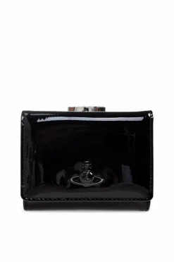 Vivienne Westwood CZARNY Portfel z logo