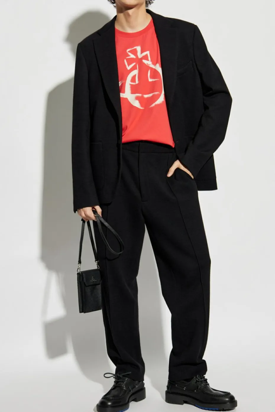 Vivienne Westwood CZERWONY T-shirt z logo