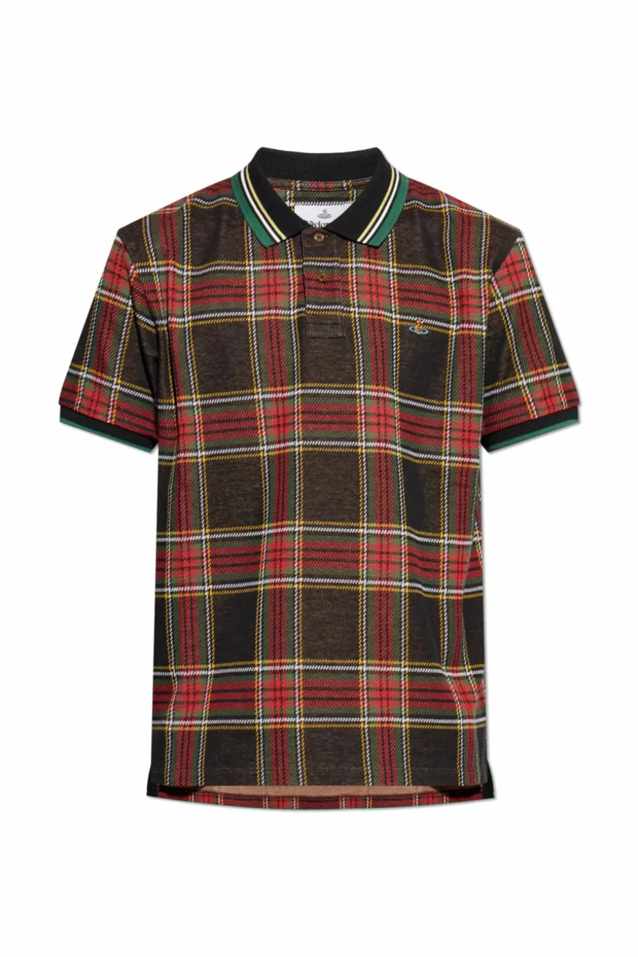 Vivienne Westwood CZERWONY Polo z logo