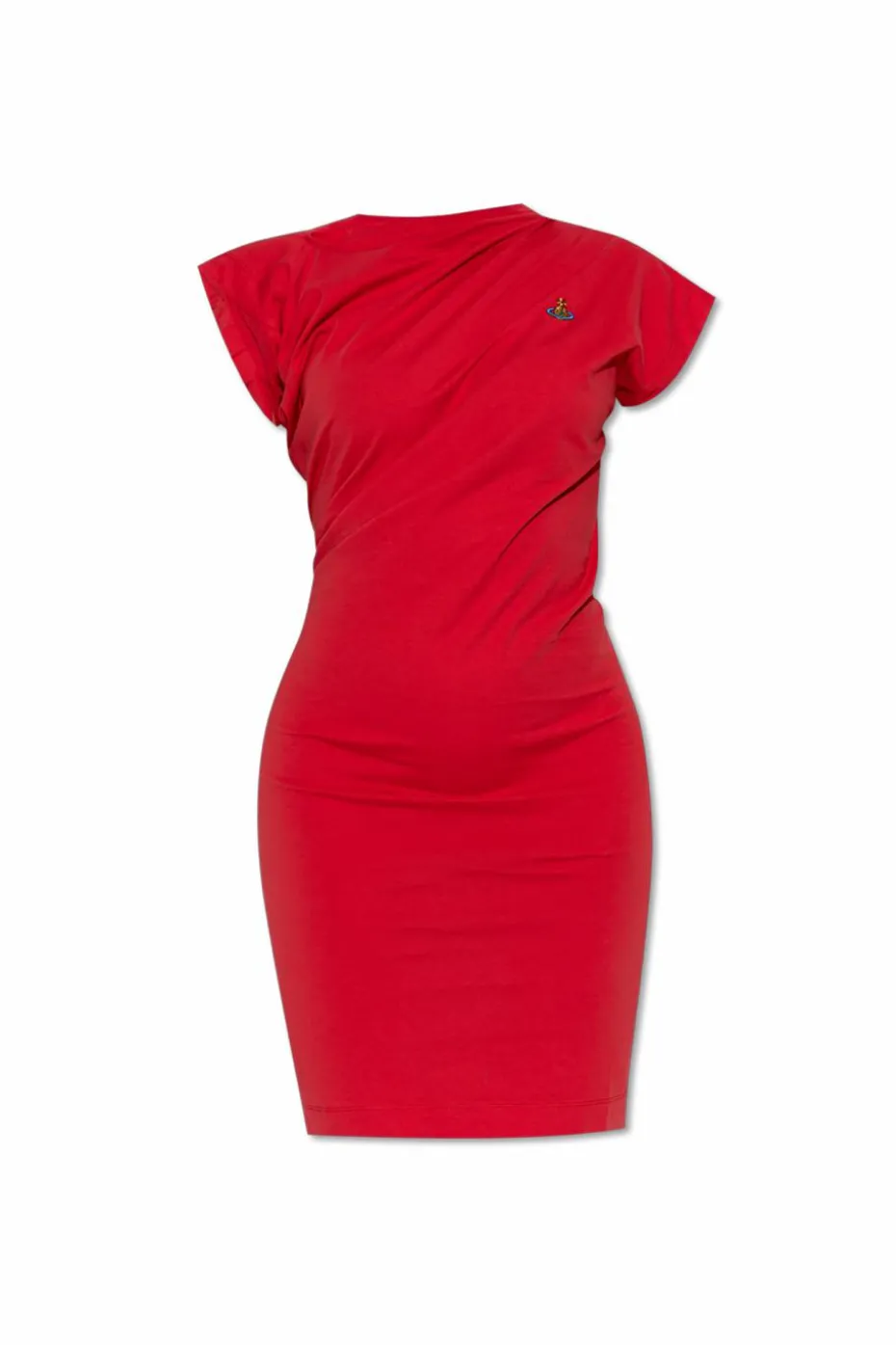 Vivienne Westwood CZERWONY Sukienka z logo