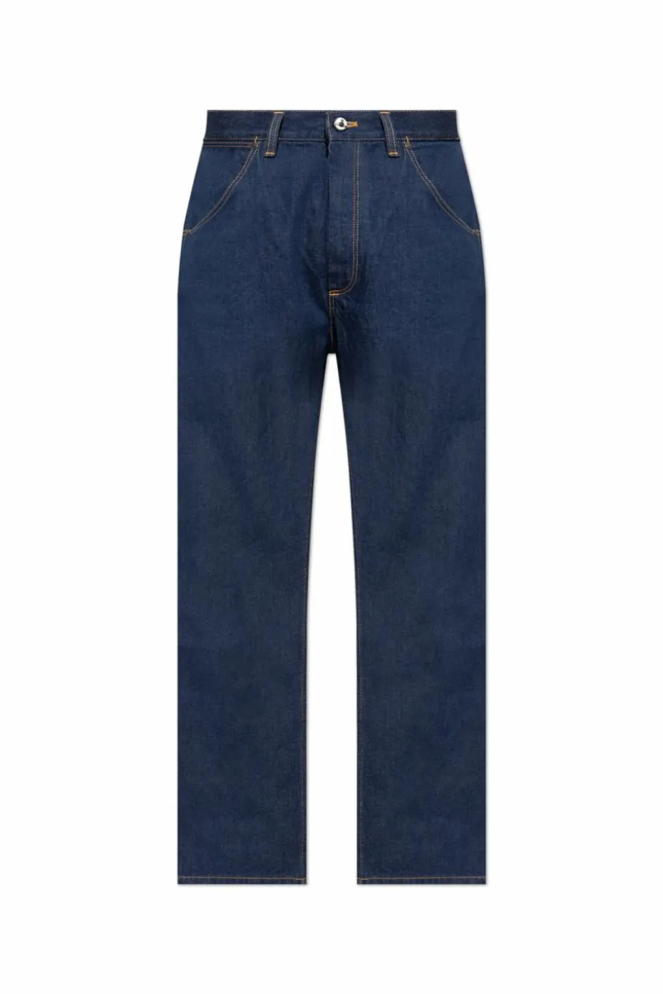 Vivienne Westwood GRANATOWY Jeansy z logo