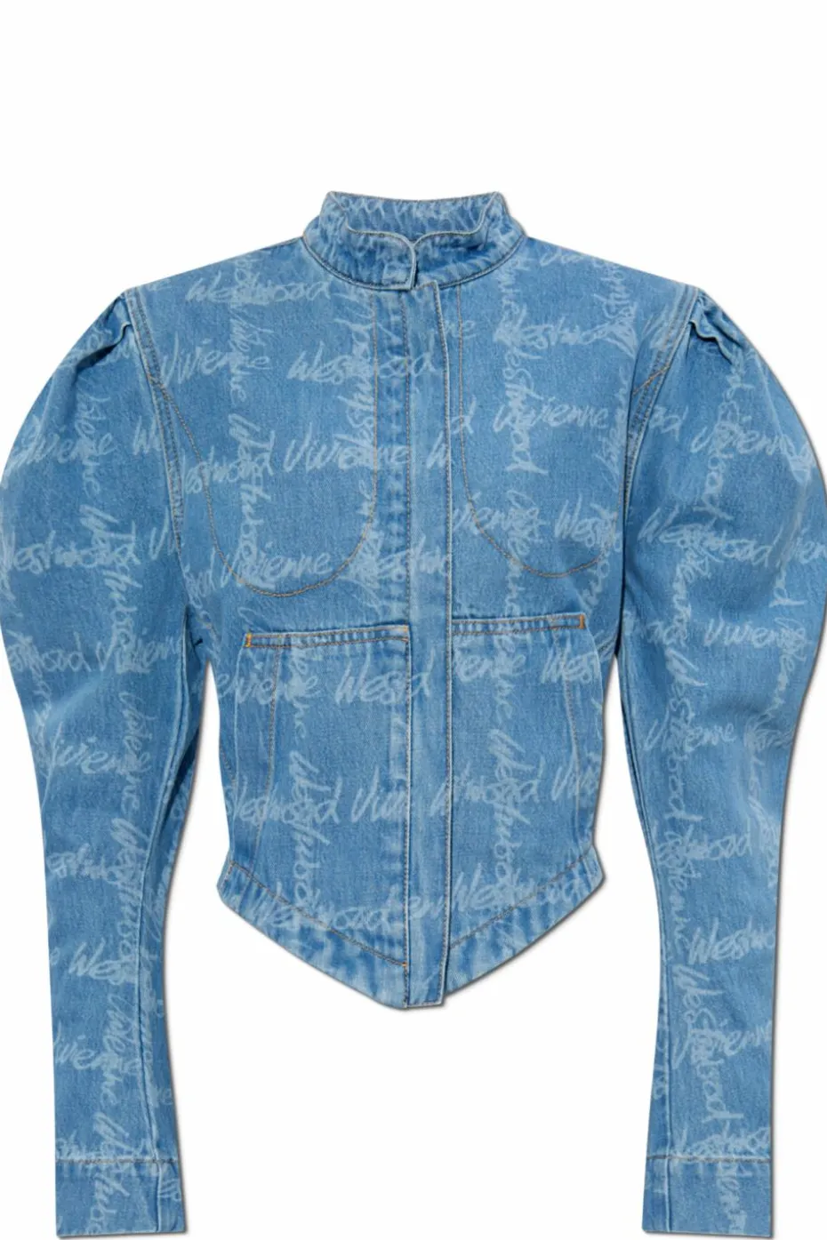 Vivienne Westwood NIEBIESKI Kurtka jeansowa