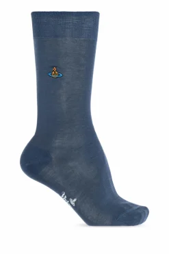 Vivienne Westwood NIEBIESKI Skarpety z logo