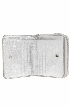 Vivienne Westwood SREBRNY Portfel z logo
