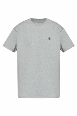 Vivienne Westwood SZARY T-shirt z logo