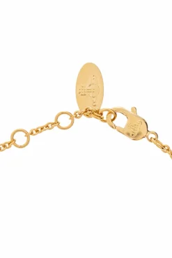Vivienne Westwood ZŁOTY Bransoleta z logo