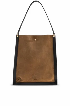 Wandler BRĄZOWY Torba `Penny` typu `shopper`