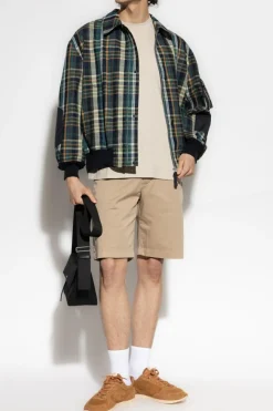 Woolrich beżowy Bawełniane szorty