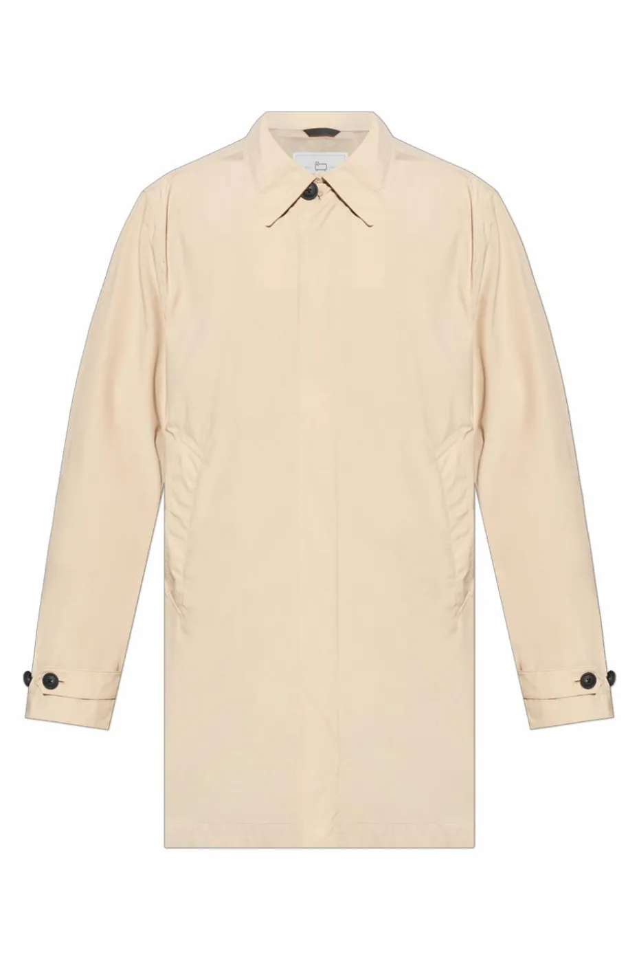Woolrich beżowy Krótki płaszcz