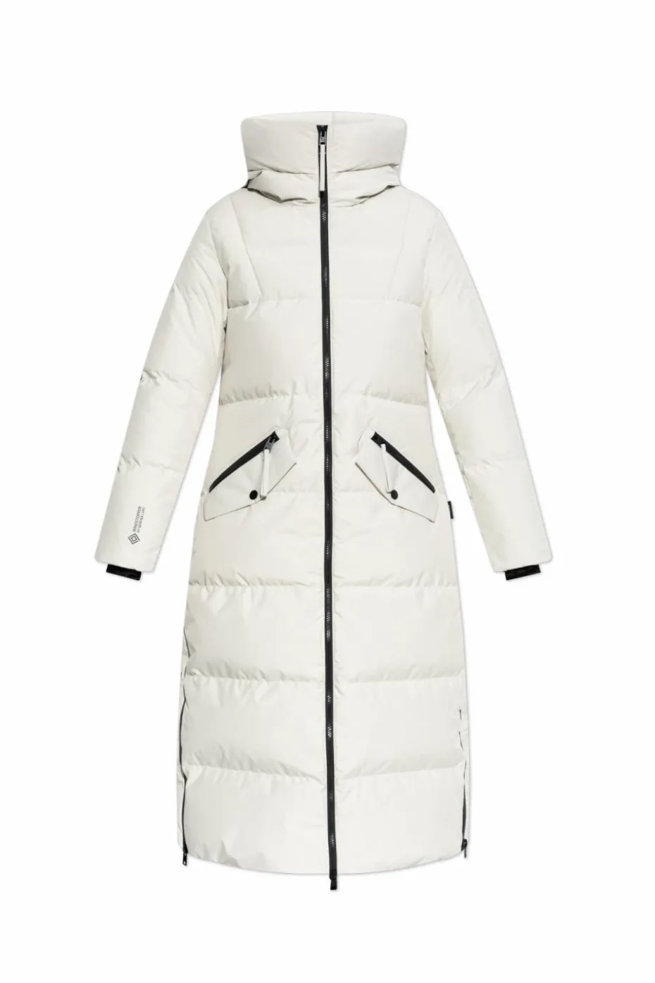 Woolrich BIAŁY Kurtka puchowa z kapturem