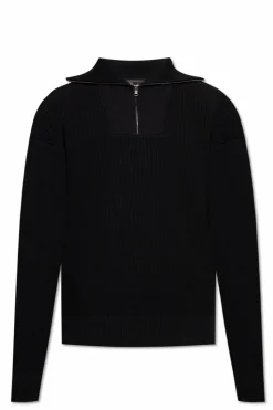Woolrich CZARNY Bawełniany sweter