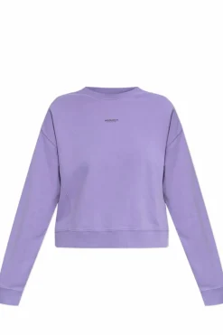 Woolrich FIOLETOWY Bluza z nadrukowanym logo