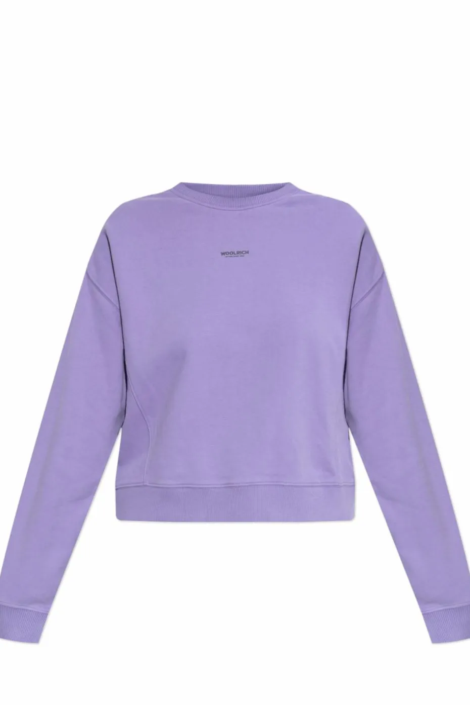 Woolrich FIOLETOWY Bluza z nadrukowanym logo