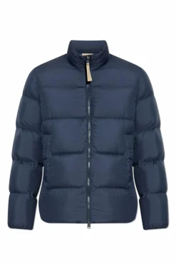 Woolrich GRANATOWY Kurtka puchowa ze stójką