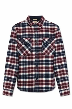 Woolrich MULTIKOLOR Koszula ze wzorem w kratę