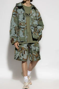 Woolrich ZIELONY Kurtka z logo