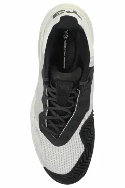 Y-3 BIAŁY Buty sportowe `Barricade 13 M Y-3` z kolekcji `Tennis US`