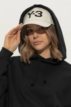 Y-3 BIAŁY Czapka z daszkiem