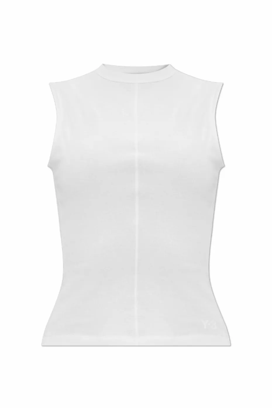 Y-3 BIAŁY Top bez rękawów