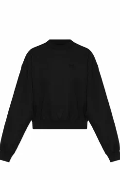 Y-3 CZARNY Bluza z kapturem