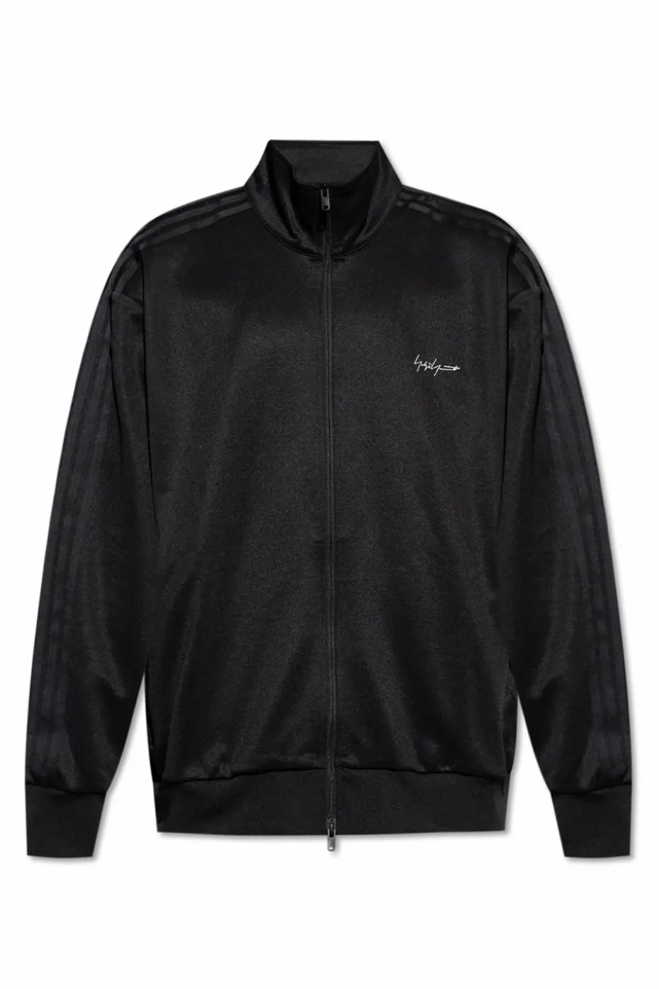 Y-3 CZARNY Bluza z logo