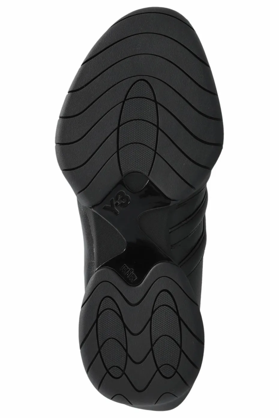 Y-3 CZARNY Buty sportowe `Regu`