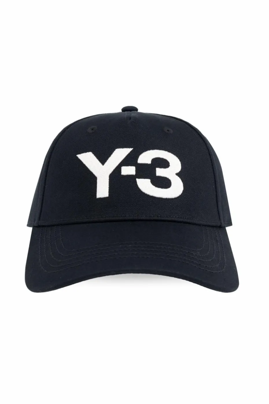 Y-3 CZARNY Czapka z daszkiem