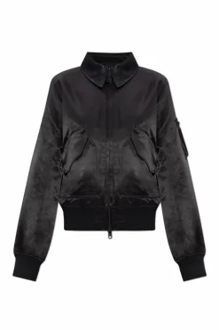 Y-3 CZARNY Kurtka typu `bomber`