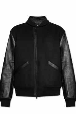 Y-3 CZARNY Kurtka typu `bomberka`