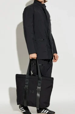 Y-3 CZARNY Marynarka z kieszeniami