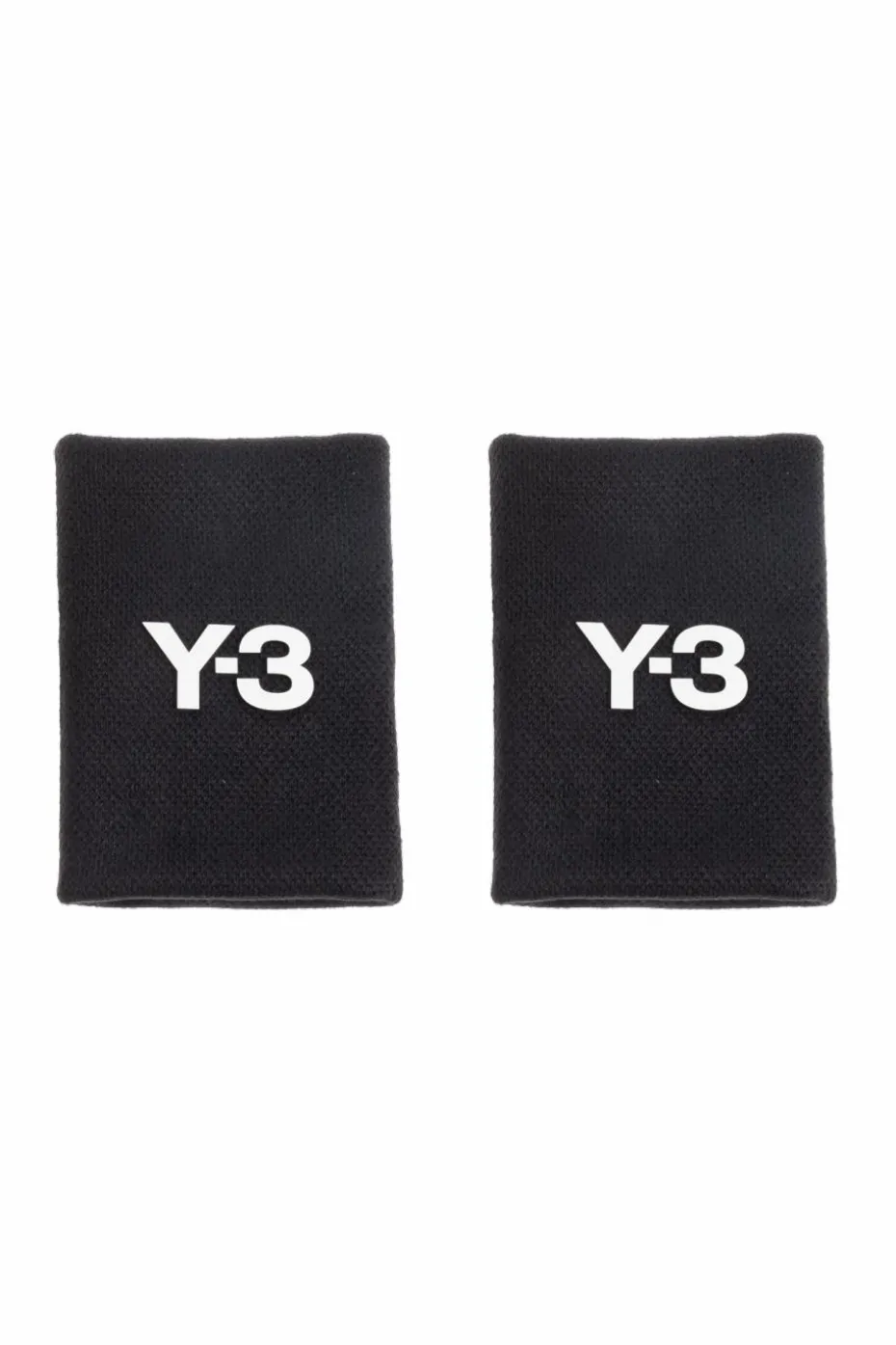 Y-3 CZARNY Opaski na nadgarstek z kolekcji `Tennis US`