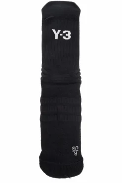 Y-3 CZARNY Skarpety z kolekcji `Tennis US`