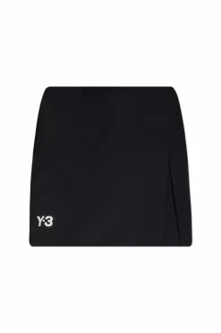 Y-3 CZARNY Spódnica z szortami kolekcja Tennis US`