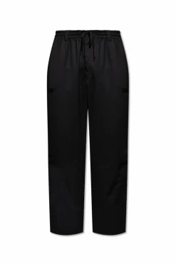 Y-3 CZARNY Spodnie ‘CUF’