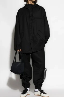 Y-3 CZARNY Spodnie ‘CUF’