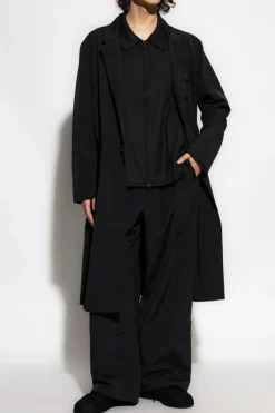 Y-3 CZARNY Spodnie dresowe z logo