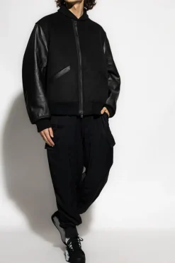 Y-3 CZARNY Spodnie typu `cargo`