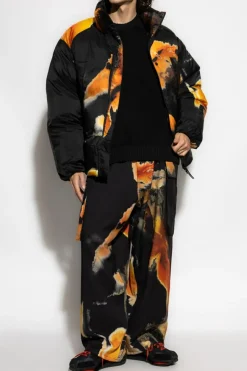 Y-3 CZARNY Spodnie typu `cargo`