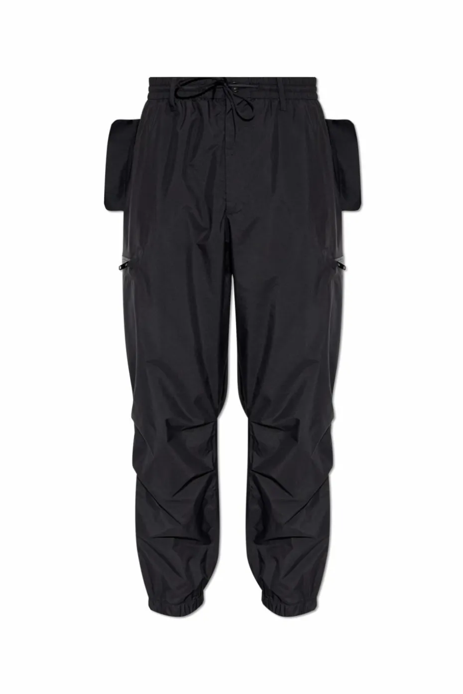 Y-3 CZARNY Spodnie z kieszeniami
