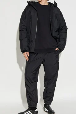 Y-3 CZARNY Spodnie z kieszeniami