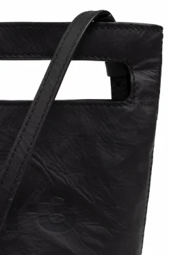 Y-3 CZARNY Torba na ramię z logo