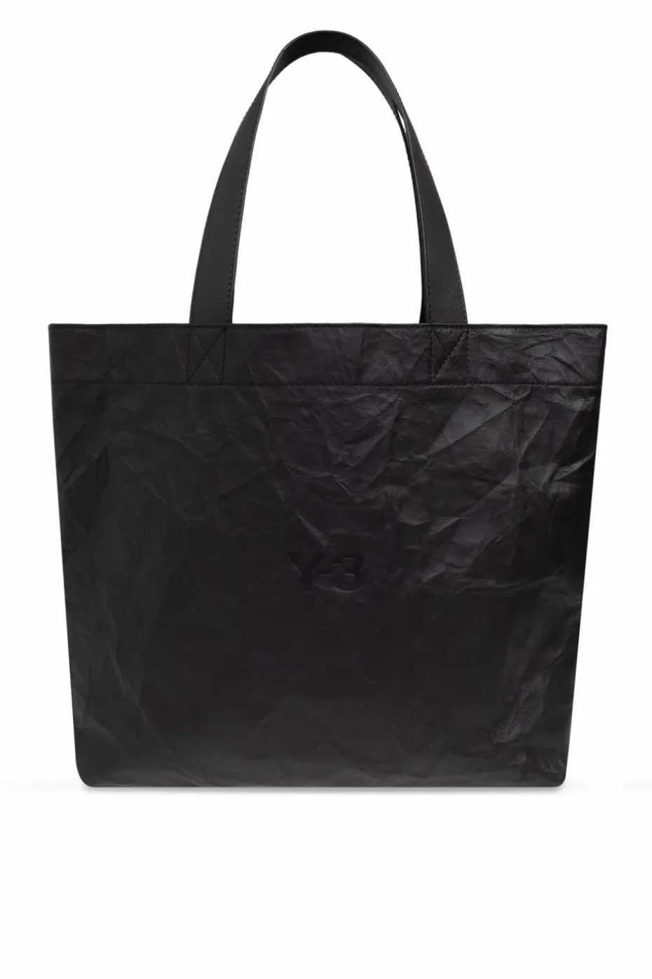 Y-3 CZARNY Torba typu ‘shopper’ z logo