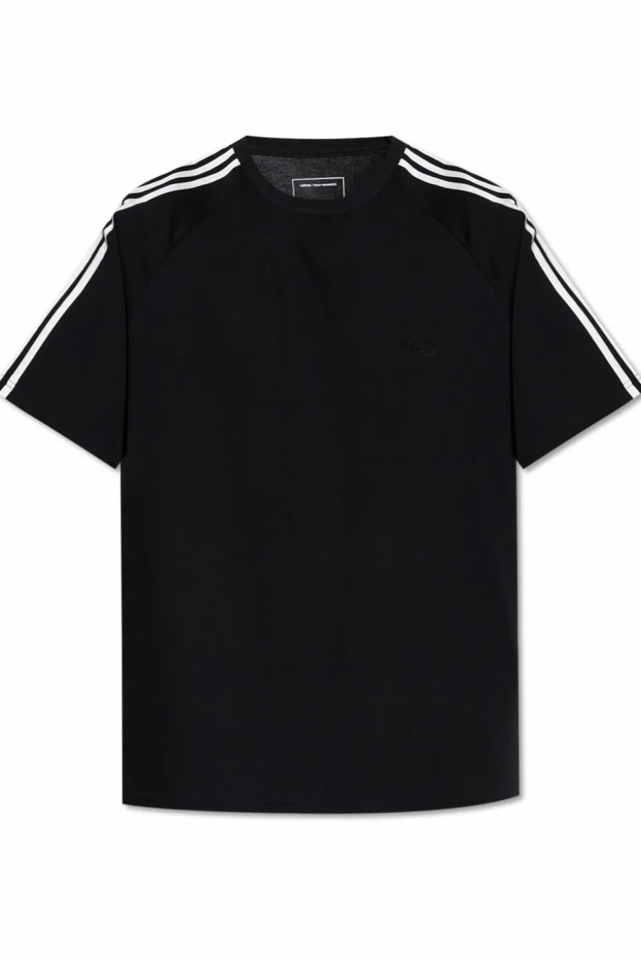 Y-3 CZARNY T-shirt typu `oversize`