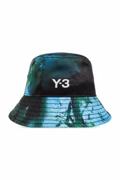 Y-3 MULTIKOLOR Kapelusz z nadrukowanym logo