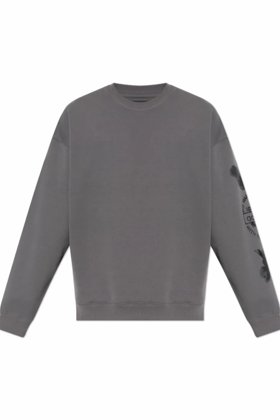 Y-3 SZARY Bluza typu `oversize`