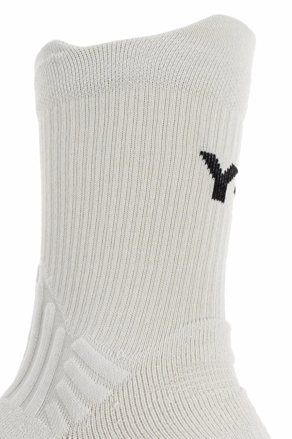 Y-3 SZARY Skarpety z kolekcji `Tennis US`