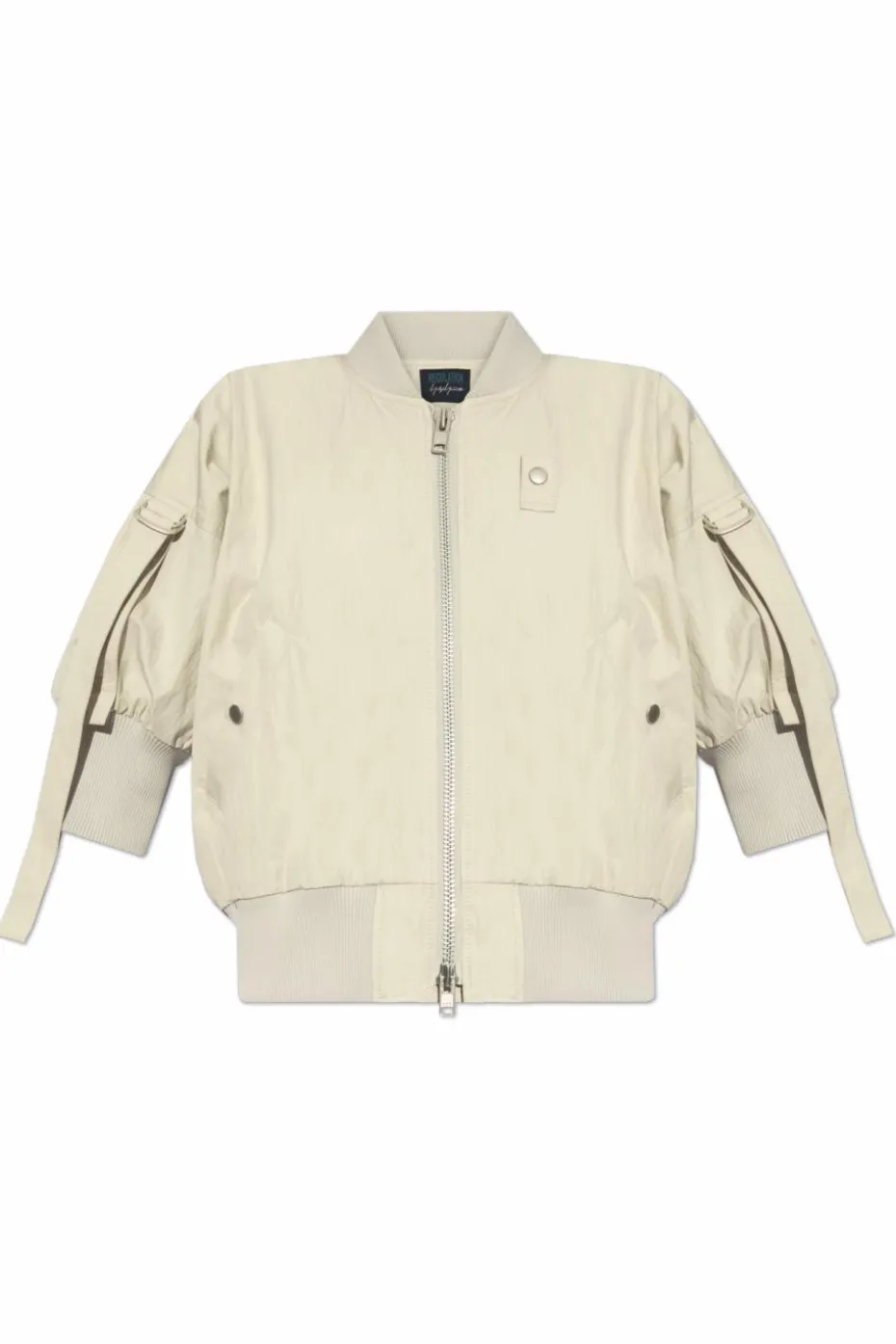 Yohji Yamamoto SZARY Kurtka typu `bomber`