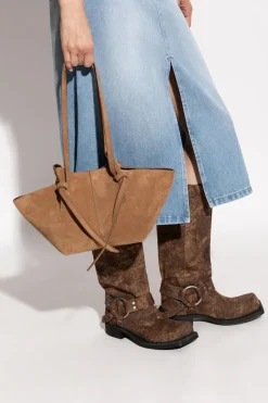 Yuzefi BRĄZOWY Torba `Mochi` typu `shopper`